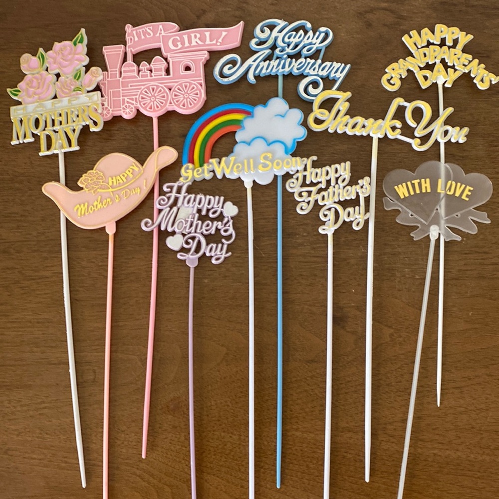 VTG Floral Picks Lot